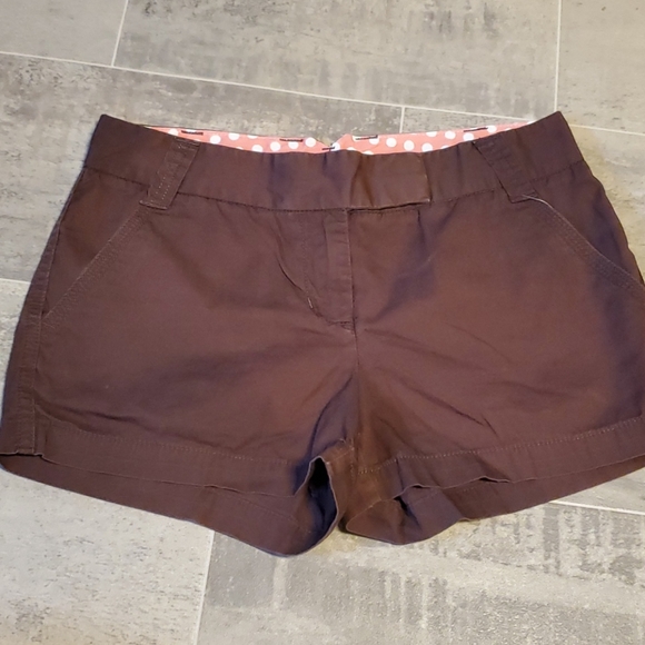 J. Crew Shorts Jcrew Chino Chocolate Brown Shorts Poshmark